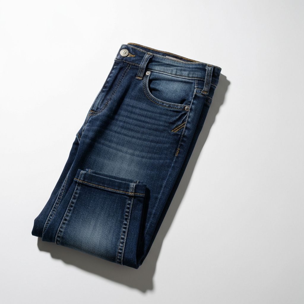 Slim Fit Dark Wash Jeans